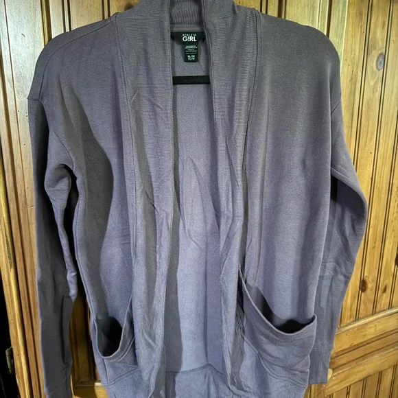Athleta Girl Purple Cardigan - Picture 1 of 3